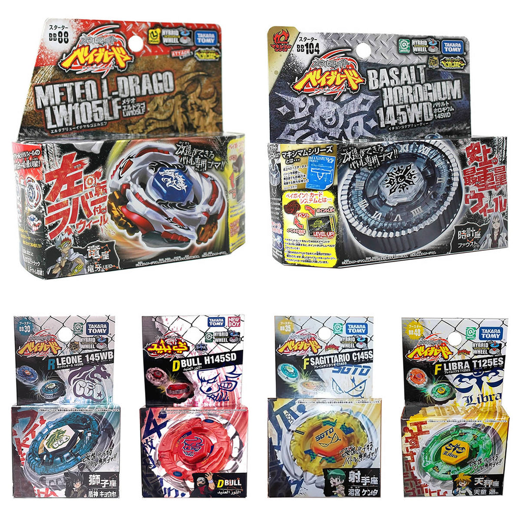 Metal Fusion Beyblades (6 Takara Tomy Metal Beyblades) – BeyStation.com